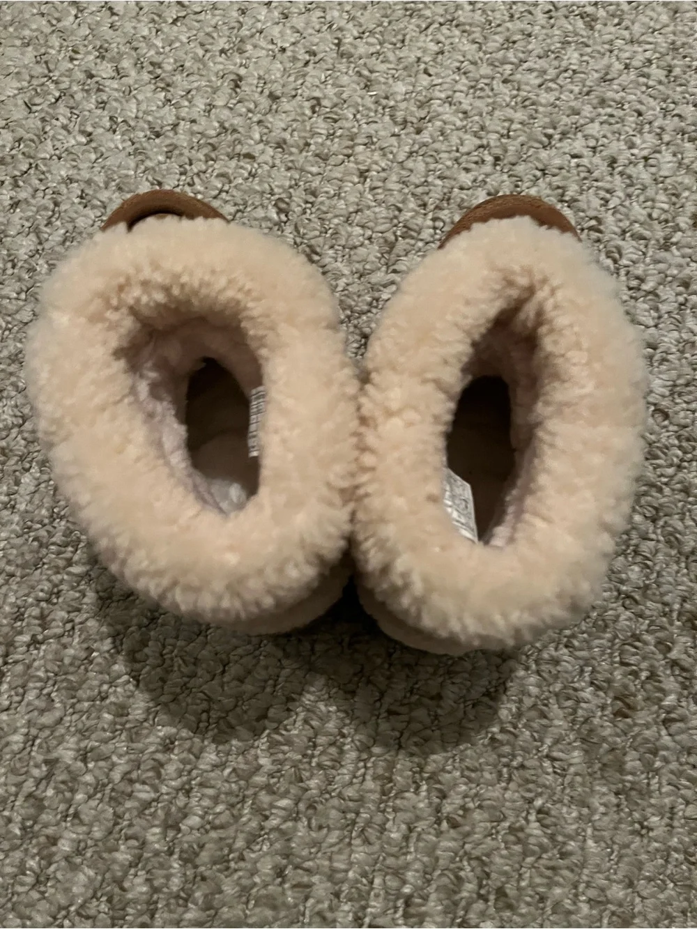 UGG plush cream